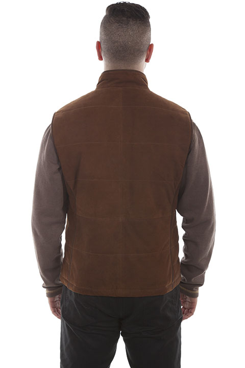 (image for) Two tone suede vest