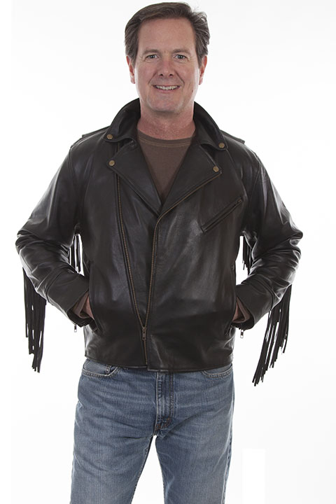(image for) Fringe motorcycle jacket