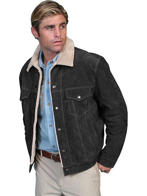 (image for) Boar suede jean jacket