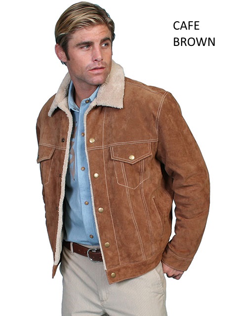 (image for) Boar suede jean jacket