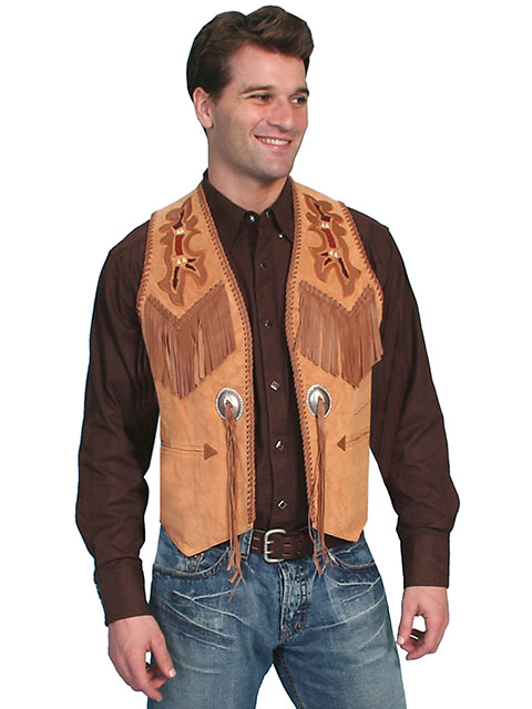(image for) Handlaced bead trim vest