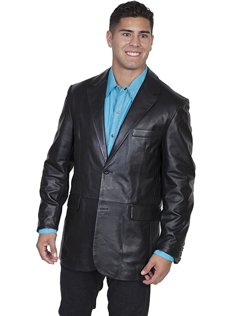 (image for) Contemporary lamb blazer