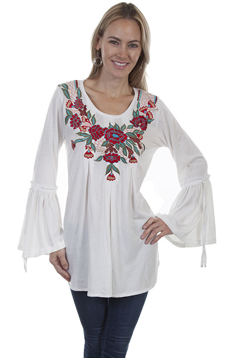 (image for) Embroidered blouse