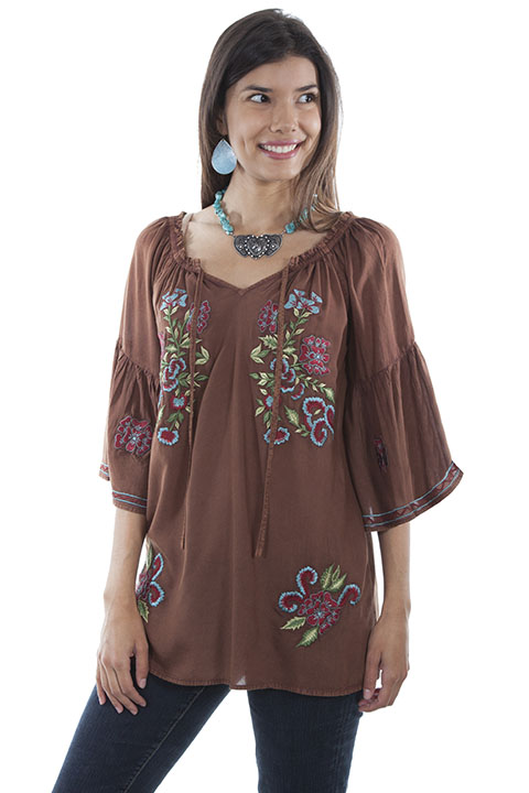 (image for) Embroidered blouse