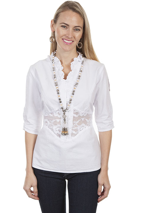 (image for) 100% peruvian cotton blouse