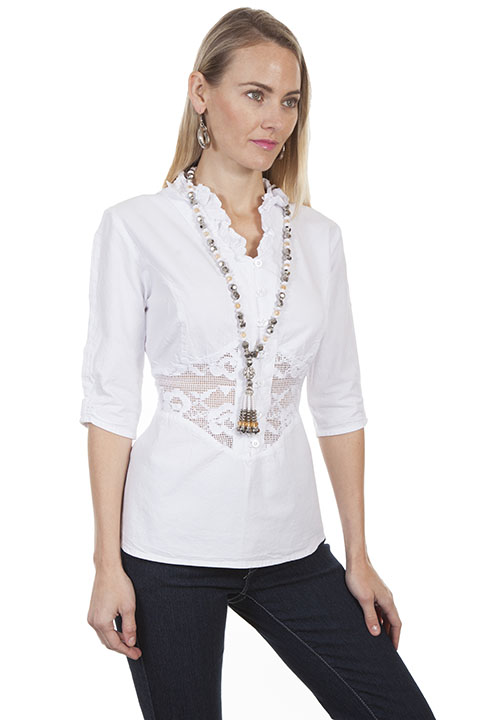 (image for) 100% peruvian cotton blouse