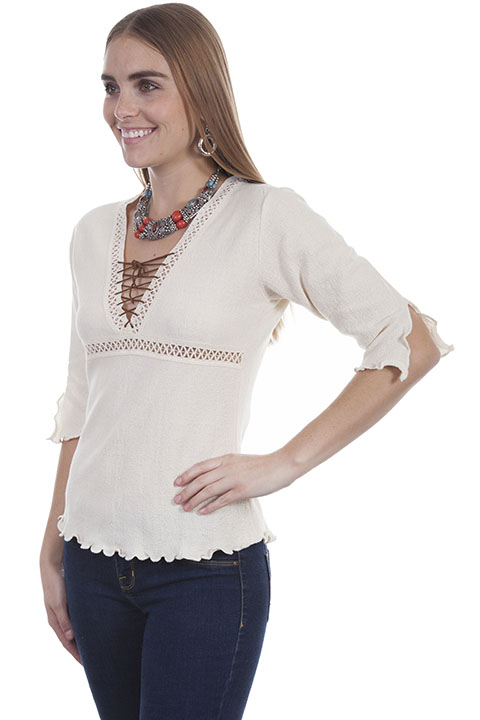(image for) 100% peruvian cotton blouse