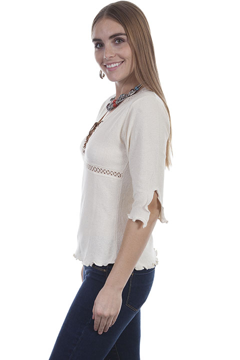 (image for) 100% peruvian cotton blouse