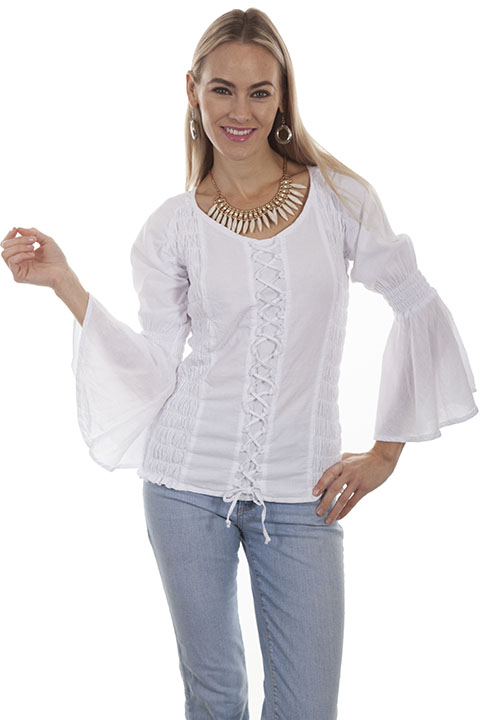 (image for) Peruvian cotton blouse
