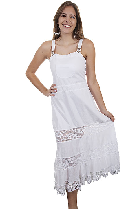 (image for) Front pocket long dress