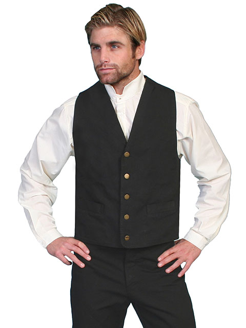 None lapel vest