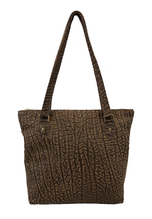 (image for) Springbok & Cape Buffalo Hide Leather Carry All Purse