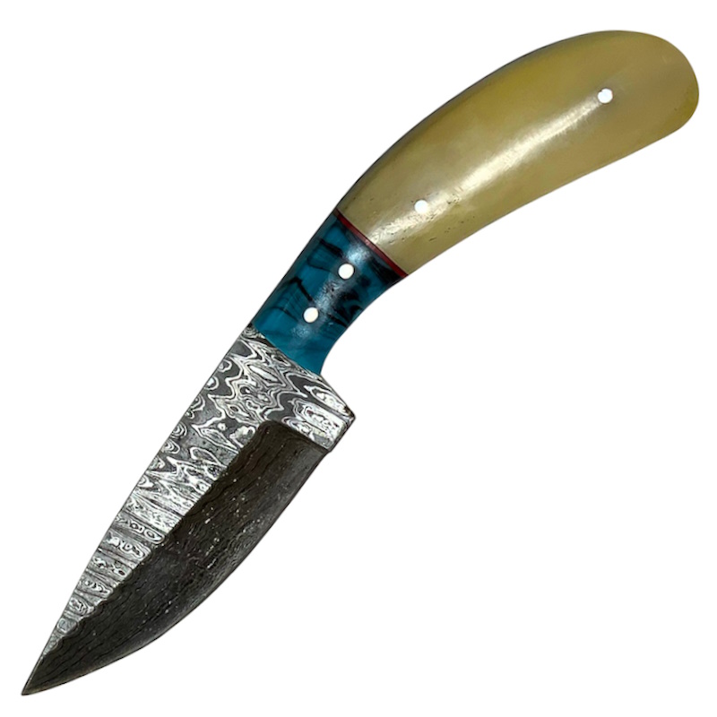 (image for) Wild Turkey Handmade Knife with 3 1/2" Damascus Blade