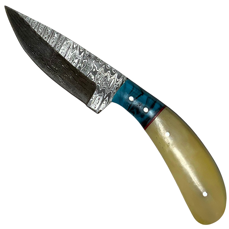 (image for) Wild Turkey Handmade Knife with 3 1/2" Damascus Blade