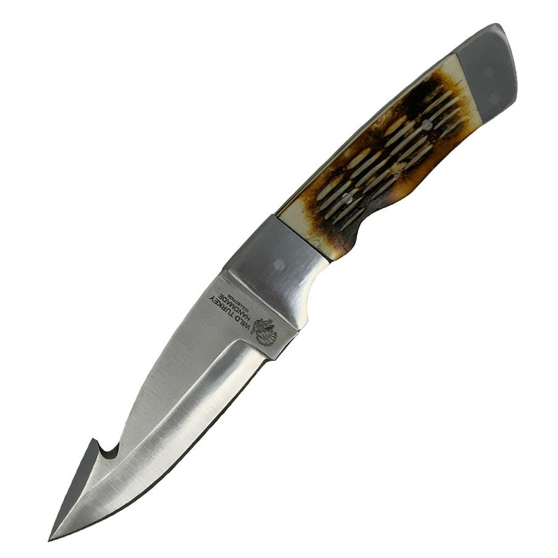 (image for) Wild Turkey Handmade Hunting Knife Set with Bone Handles