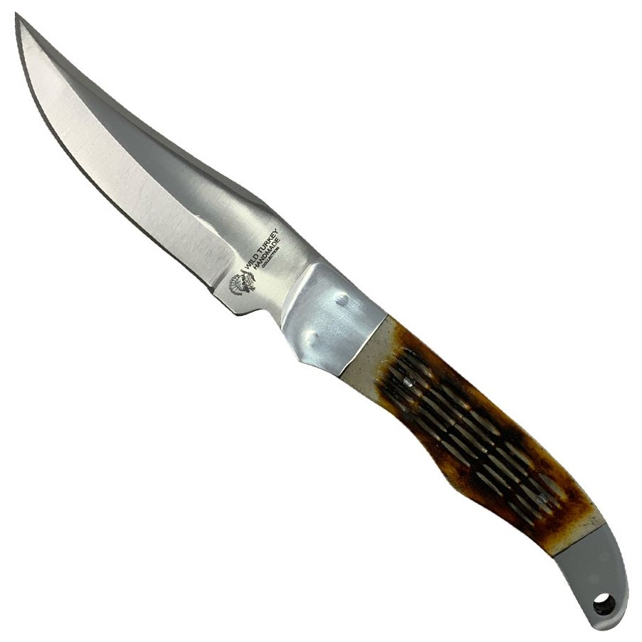 (image for) Wild Turkey Handmade Hunting Knife Set with Bone Handles