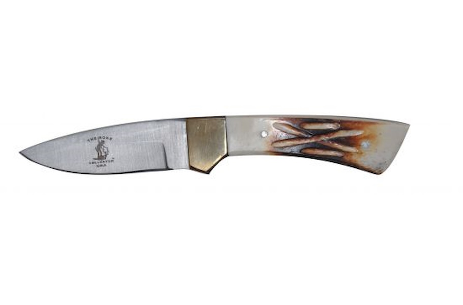 (image for) Bone Collector Fixed Blade Knife & Leather Sheath