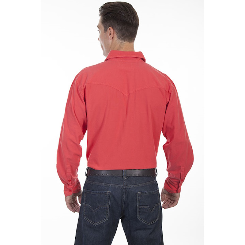 (image for) Button Front Cotton Shirt with Flap Chest Pockets