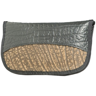 (image for) Cape Buffalo Two Tone Leather Handgun Case 11 x 7