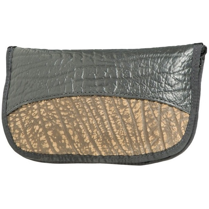 (image for) Cape Buffalo Two Tone Leather Handgun Case 11 x 7