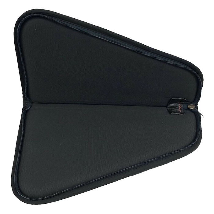 (image for) Firearm Case Cape Buffalo Hide Two Tone Leather