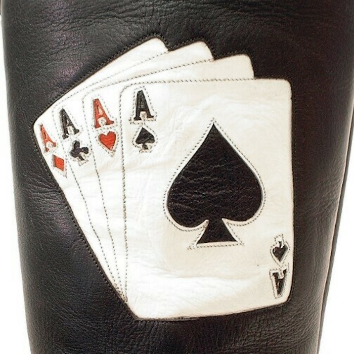 (image for) Four Aces Custom Cavalry Boots (Black / Size 10D)
