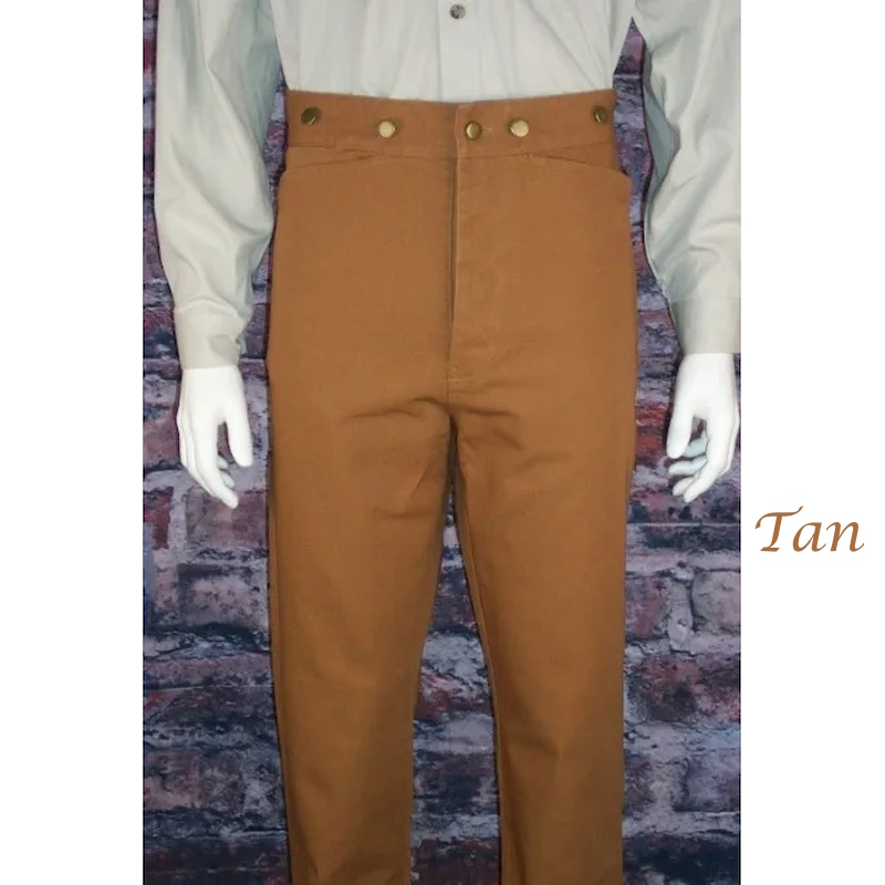 (image for) Heavy Cotton Canvas Ranchwear Dungaree Trousers