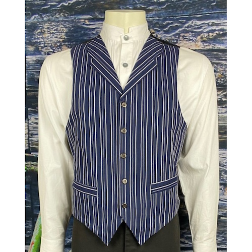 (image for) Dodge City Dandy Bartender Striped Vest Point Bottom