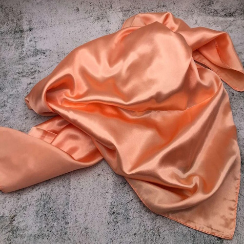 Georgia Peach Wild Rag Scarf (image for) Georgia Peach Wild Rag Scarf