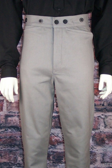 (image for) Gunfighters Black Brushed Cotton Twill Pants (30 Waist / 36 Inseam)