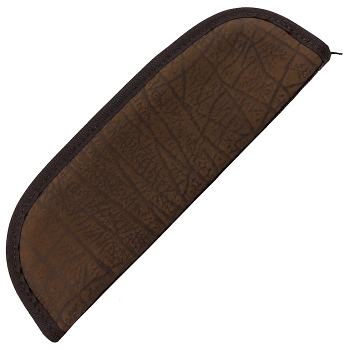 (image for) Cape Buffalo Hide Padded Knife Storage Zipper Case