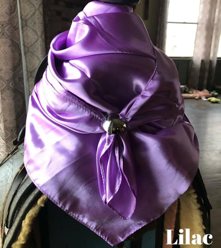Purple Lilac Wild Rag Scarf (image for) Purple Lilac Wild Rag Scarf