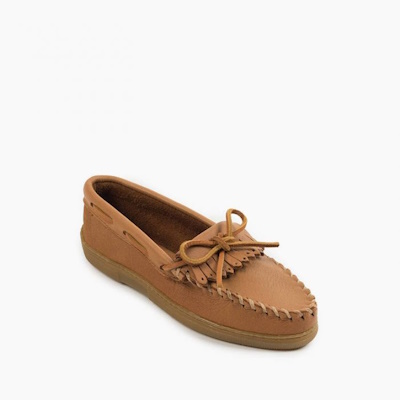 Moosehide Kilty Loafer (image for) Moosehide Kilty Loafer