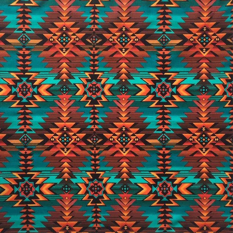 (image for) Native Print Western Bandanna