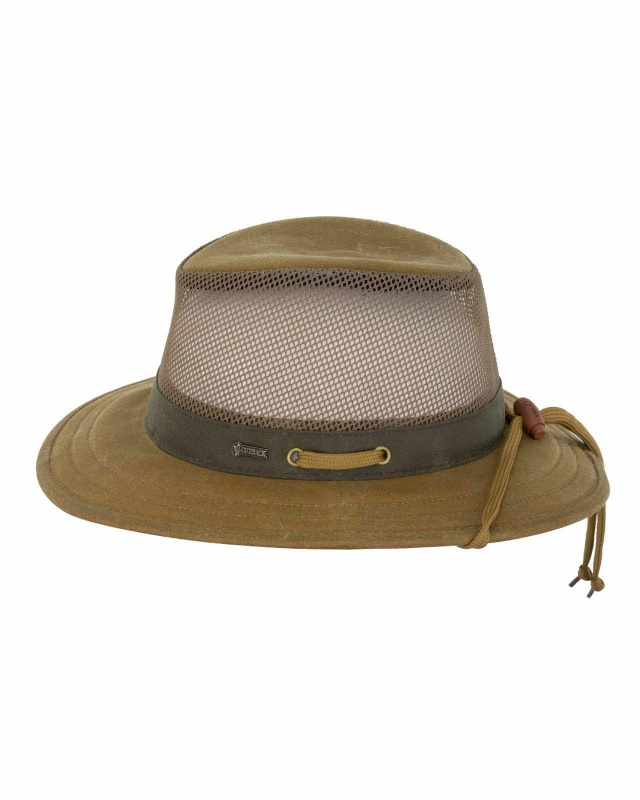 (image for) Willis Mesh Crown Oilskin Hat