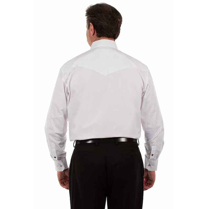 (image for) Premium Poplin Wesetrn Dress Shirt Snap Front