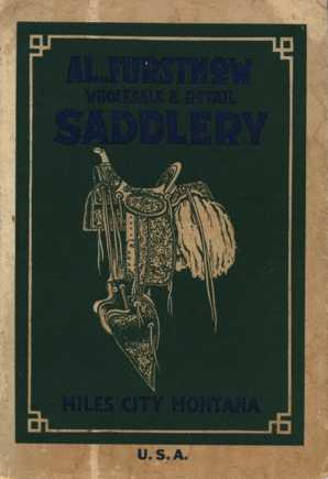 (image for) 1894 Al Furstnow Design Miles City Full Skirt Round Single Loop Gun Holster