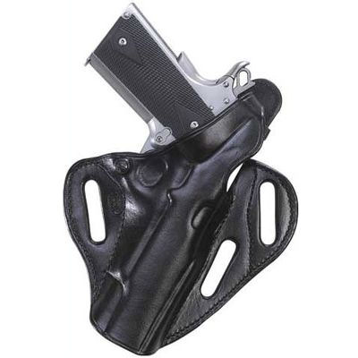 (image for) Dual Duty Three Slot Leather Conceal Carry Belt Holster