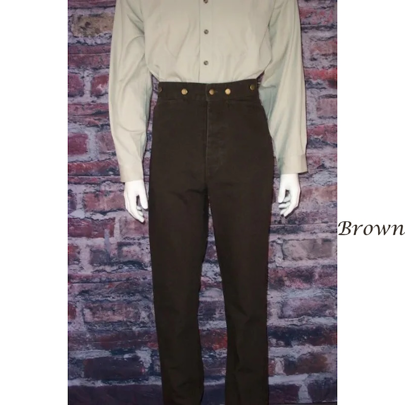 (image for) Frontier Cowboy Cotton Canvas Trousers