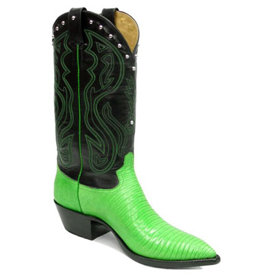 (image for) Hawk Eye Smooth Leather Cowboy Boots