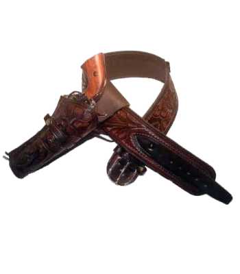 Western Gun Belt & Single Holster