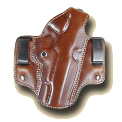 (image for) Leather IWB In the Waistband Gun / Pistol Belt Clip Holster