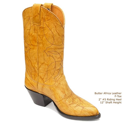 (image for) Old Timer Smooth Leather Cowboy Boots