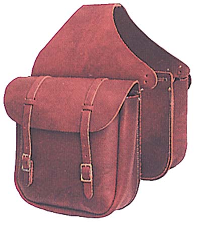 Premium Leather Western Saddlebags