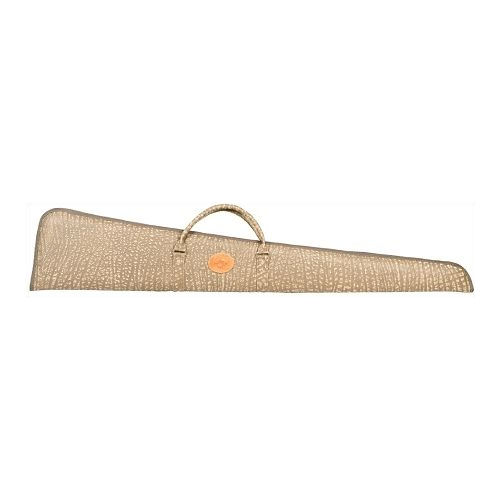 BUFFALO GENUINE HIGH QUALITY LEATHER Canvas HUNTING SHOT GUN CASE And Bag
