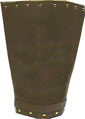 (image for) Spots Plain Leather Western Cowboy Cuffs