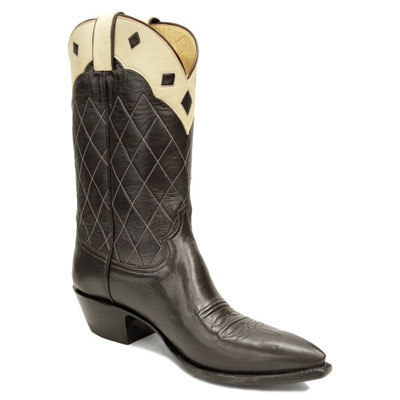 Texas Quilt Smooth Leather Cowboy Boots [CA-1XSMTEXQLT ...