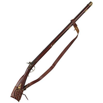 Western Cowhide Leather Muzzle Loader Sling