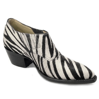 (image for) Zebra Shoe Boots