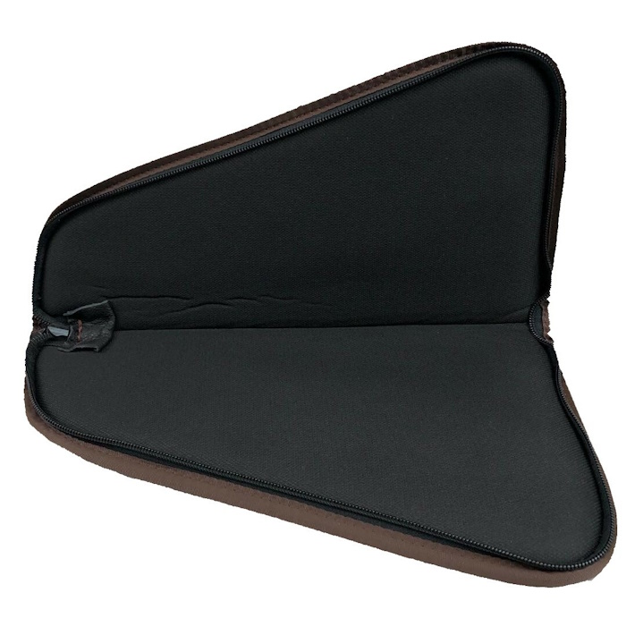 (image for) Cowhide Suede Leather Handgun Case